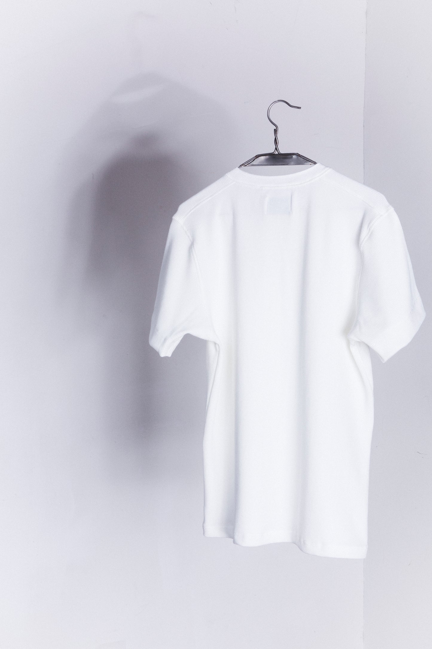 By R SS19 Waffle Henley Neck Tee