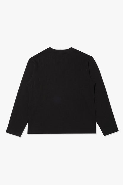 Lady White AW23 V Neck Sweater (Black)