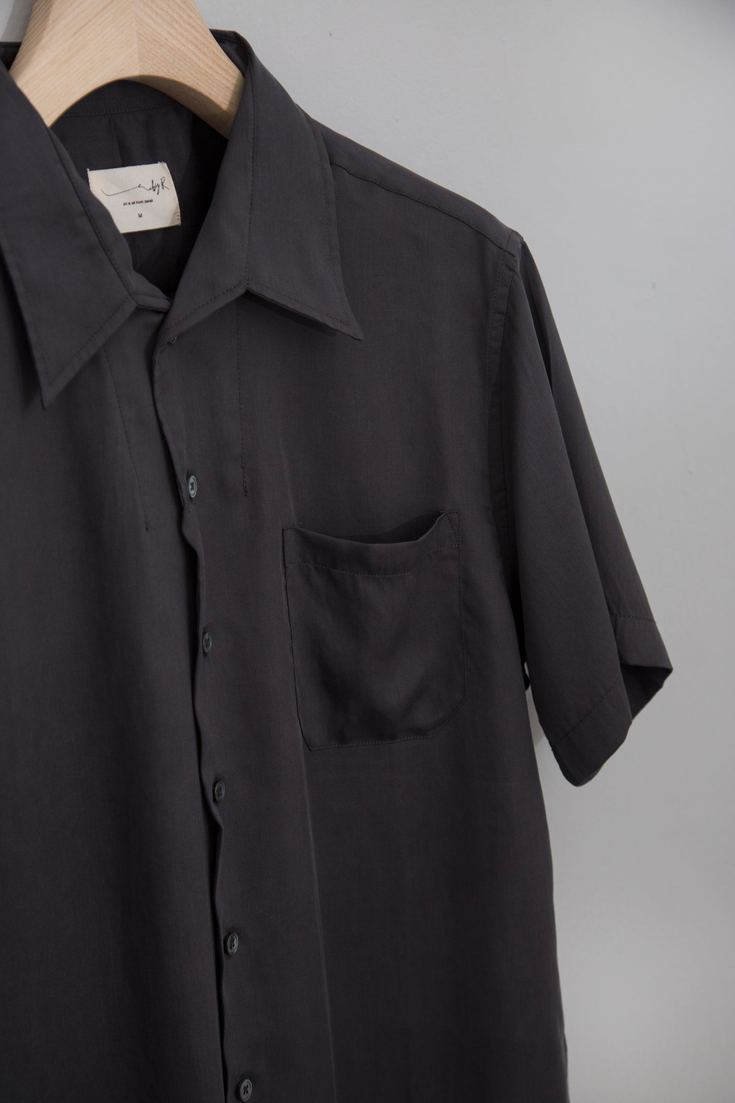 By R SS20 Light Voile Shirt